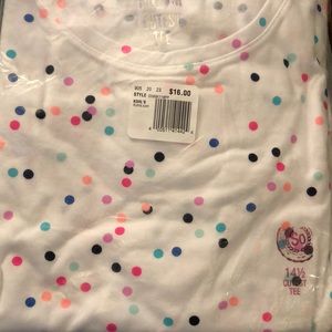 NEW girls short sleeve shirt